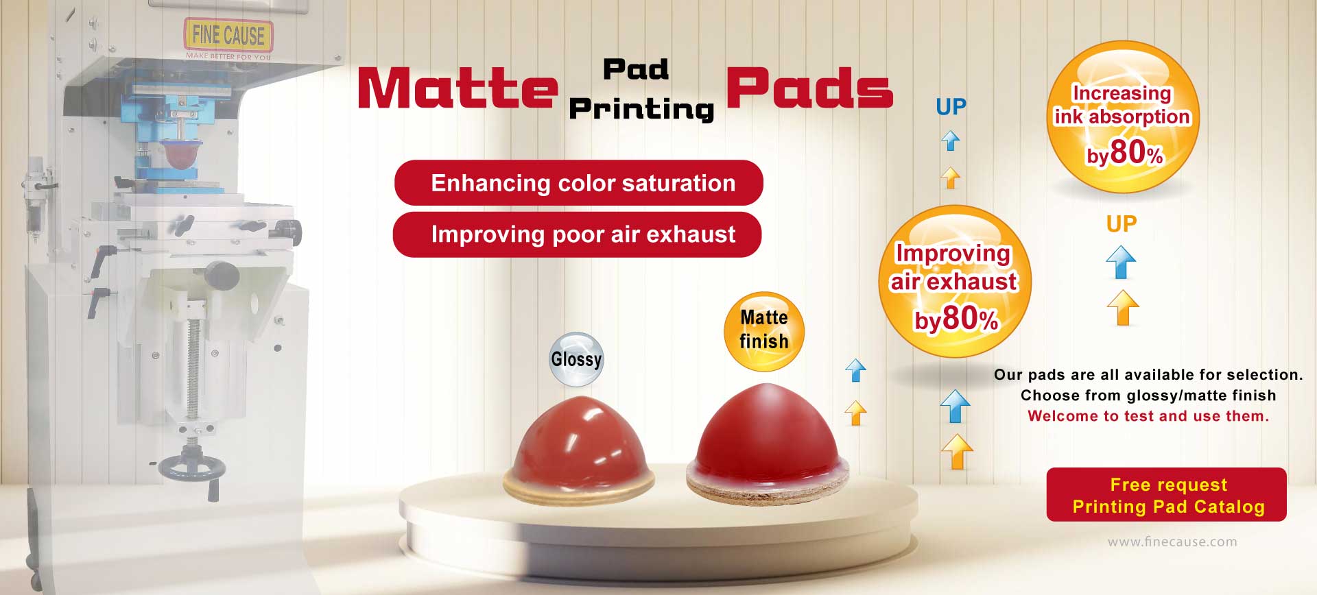Matte Pad Printing Pads