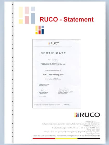 RUCO inks exclusive agent certificate