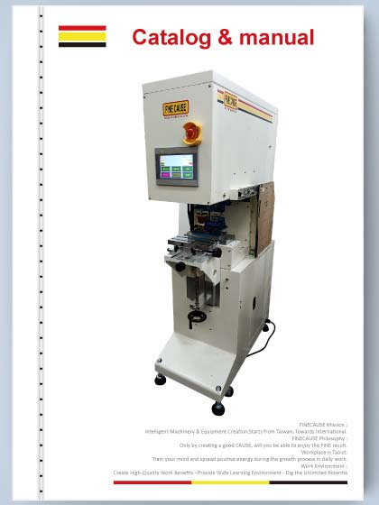 Electric Servo Single Color Pad Printing Machine-FC-161ANS DM